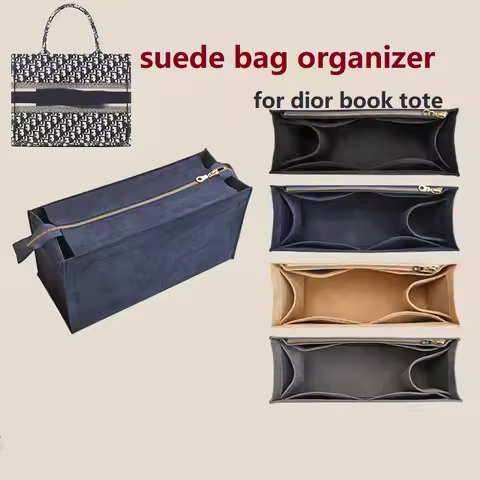 Makeup Bag For Dior Book Tote Bag Organizer Insert
