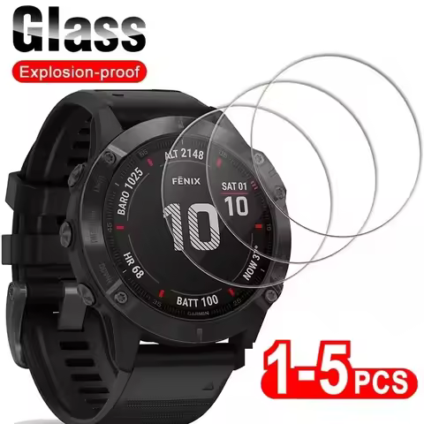 Tempered Glass for Garmin Fenix 8 7X 7S 7 6X 6S 6 Pro 5 5S Garmin Fenix 8 Solar AMOLED Glass Screen 
