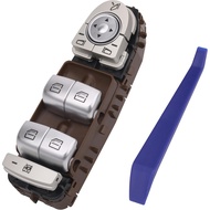 Obaee Master Power Window Switch Front Driver Side Compatible with Mercedes-Benz C300, C350e, C43 AM