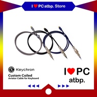 Keychron Custom Coiled Aviator Cable (Type C Cable & Type A to Type C Adapter)