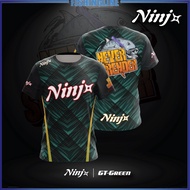 NINJ+ GT GREEN SHORT SLEEVE SHIRT M-3XL