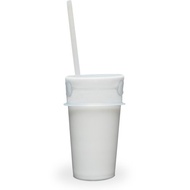 加拿大LUUMI Lid and Straw 密封蓋吸管組 透明