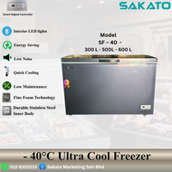 SAKATO Ultra Cool Freezer ( - 40 °C) [300L - 600L] (Before Buy Pls Chat Us)(Requirement)