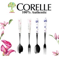 CORELLE Coordinates Tea Spoon & Tea Fork