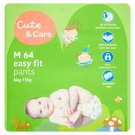 Lotus's Tesco Cute &amp; Care Easy Fit Pants              Diapers Size M (Lampin Bayi)