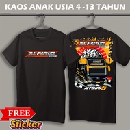 CUSTOM NAME CHILDREN'S BUS T-SHIRT ALFARIZI JB5 X BUS BLACKMOON JB5 BOYS GIRLS AGE 1 2 3 4 5 6 7 8 9