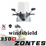 Windshield ZONTES 350D Extended Windshield Widened Front Windshield Chest Protector Rain Protector D
