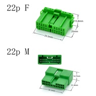 IL-AG5-22S-D3C1/IL-AG5-22P-D3 instrument line connector DJ7221A-0.6-11/21 including terminals