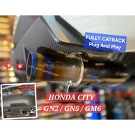 Revo Exhaust City Gn2 / Gn5 / Gm6 Sport Muffler(Titanium) XPOWER Plug and Play(Guarranty Quality and