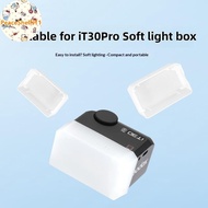 PeaceShells 1/3Pcs Camera Accessories Portable Flash Soft Light Box For  IT30PRO Camera Flash White 