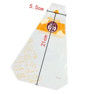 Plastik Roti Sandwich Praktis 100 Pcs / Box Sandwich Segitiga Mudah Sobek / Sandwich Bag Menyenangka