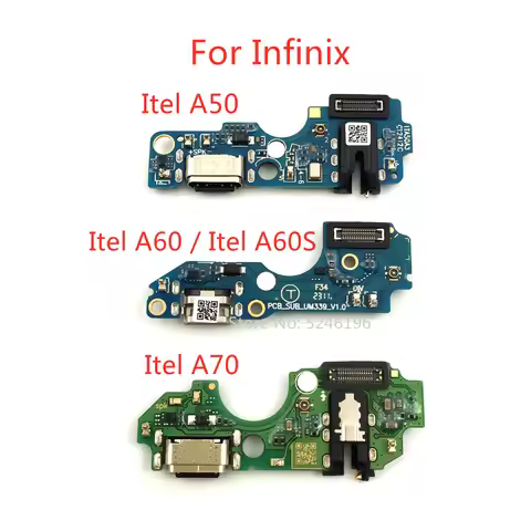 1pcs USB Charging Port Charger Flex Cable For Infinix ITel A50 For ITel A60 A662 A662L For ITel A60S