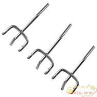 WISDOM Display Hooks, Silver Pegboard Hooks, Goods Shelf Retail Shop Peg