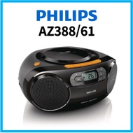 Philips AZ388/61 Radio Cassette CD Player Dynamic Bass Boost MP3-CDs, CDs and CD-R/RWs 20 track CD