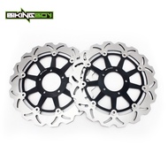 BIKINGBOY Front Brake Discs Disks Rotors Diavel 1200 AMG Carbon Cromo Dark Diesel Strada Hypermotard 939 SP ABS 950 SP 1