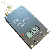 2000M 0.5W FM Transmitter Stereo Digital LED Display Frequency 88M-108MHz for Campus Radio DSP Radio Broadcast