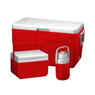 COLEMAN US 48 QT COMBO COOLER (5QT &13 GAL)-RED