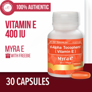 Myra E 400 I.U. 30s Bottle｜Health Supplement Food Supplement Vitamin E Adult 30s Capsules Vitamins