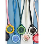 jam tangan dainty watch Co-Branded Simple Style 2026 New Style Pocket Female Niche High-End Oak Colo