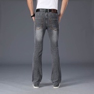Jeans Men Men's Flared Jeans Classic Jeans Men's Stretch Slim Flared Jeans