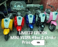 3JSHOP 🛵49cc Mini Vespa Pocket Bike Scooter 2023