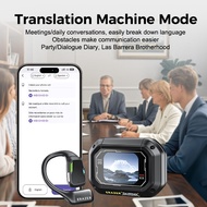 AI Translation Device Handsfree Translation Headset For Traveling