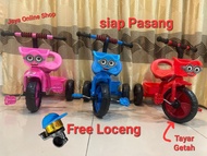 BASIKAL BUDAK 3 RODA CHILDREN TRICYCLE 1-3YEAR OLD BUDAK TIGA RODA**FREE LOCENG**