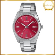 [Casio] MTP-1302PD-4AVEF Collection Wristwatch, Red, MTP-1302PD-4AVEF-AMZUK
