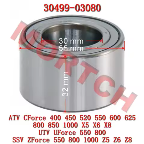 Hub Bearing DAC3055W 30499-03080 For CF Moto 850cc CF1000 CF188 SSV UTV ATV CF500-5B A C CForce 520L