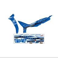 Blue sirius car sticker nano sticker gp code 69