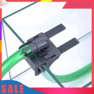  Fish Tank Hose Clamp Stretchable Easy to Install Plastic Aquarium Water Pipe Fixed Connector for Aquarium