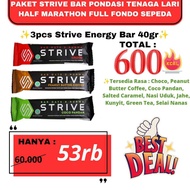 Strive Energy Bar 40g Running Energy Foundation Package Half Marathon Full Fondo Bicycle