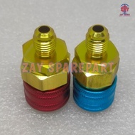 CAR AC QUICK COUPLER ADAPTER R134a / CAR AC ADAPTER R134a / QC12