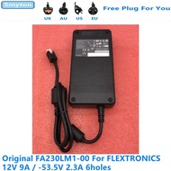 Original AC Adapter Charger For CISCO ROUTER POE FLEXTRONICS 12V 9A -53.5V 2.3A 6holes FA230LM1-00 3