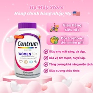 [Genuine Us Product] Multivitamin supplements for women over 50 years old Centrum Silver 200 tablets