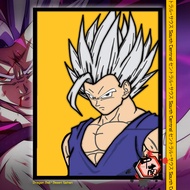 3D Multilayer Dragon Ball Beast Gohan Poster