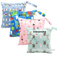 28x30cm WetBag Baby Diaper Bag Waterproof Wet Bag Customised Name