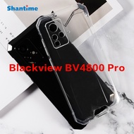 Blackview BV4800 Pro Case, Soft Back Cover Shockproof Silicone Bumper Anti-Yellowing Full-Body Prote