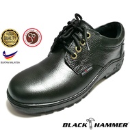 BLACK HAMMER men lace up safety shoes safety boot|kasut safety lelaki BLACK HAMMER