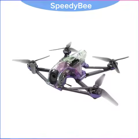 SpeedyBee Mario MiniX Series CNC Frame Kit, 2.5-4" Modular 7075/T700 Pro Frame for O4 Air Unit & Bee