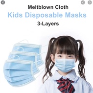 50pcs 3 Ply Kids Face Mask
