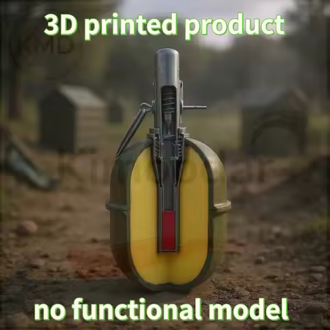 Display Internal RGD5 Model Cross-section Teaching 3D Printed Product with No Functional Model