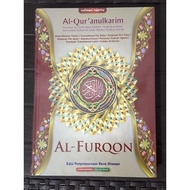 Al Quran Al Furqon Ukuran A4, Al Quran Mushaf Tajwid Warna &amp; Terjemah