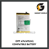GADGET WORLD [ READY STOCK] Opp Compatible Battery- OPP A74/A95(4G)/A57(5G)/A77(5G) 2022/A17/A96/A95