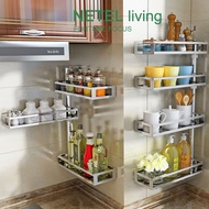 【Spot goods】♚♕♗NETEL Kitchen Rack Seasoning SUS304 Stainless Steel Storage Organizer Spice Jars Bott