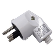 ขายส่ง! SUNTECH รุ่น TL3316 ปลั๊กเสียบแบบงอ ตัวผู้ ขากลม 3 ขา สีดำ สีขาว มาตรฐาน มอก.166-2549