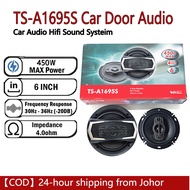 6inches Car speaker Coaxial Speaker TS-A1696S Audio Pintu Kereta 450w 30Hz-36kHZ Car speaker