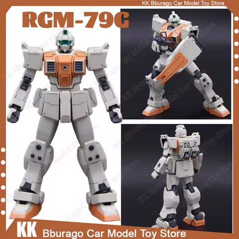 NEW KuKu HG 1/144 RGM-79G GM Ground Type Assembly Model Kit Collection Action Fiugres Plastic Model 