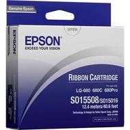 Epson LQ 670/ 680 (Genuine) LQ 680PRO/ LQ2550 / S015016/ S015508/LQ680 Ink/LQ680 Ribbon/LQ680 Cartridge