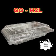 TAPAU - ( 50PCS± ) GC GO-2L Plastic Tray / Disposable Packaging Food Tray / Bekas Makanan “ OPS - H2